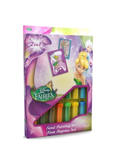 Periler (Tinkerbell&Periwinkle) Kum Boyama Seti (2'Si 1 Arada) Ds