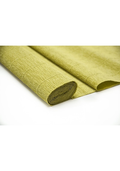 Italyan Krapon Kağıdı No:579 Yellow Mustard - 180 Gr. 50x250 Cm
