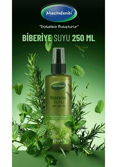 Mecitefendi Doğal Mecitefendi Doğal Biberiye Suyu 250 Ml Sprey Şişe