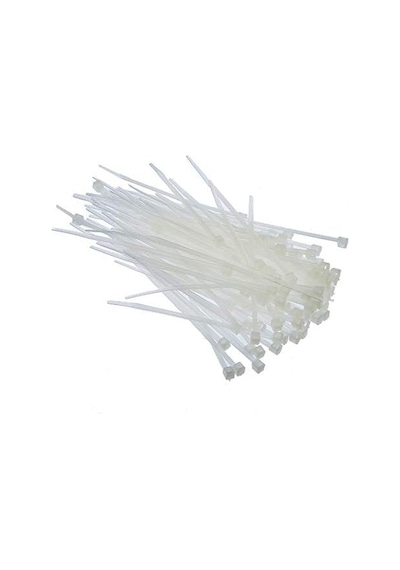Kablo Bağı 100 X 2.5 20 Adet Beyaz