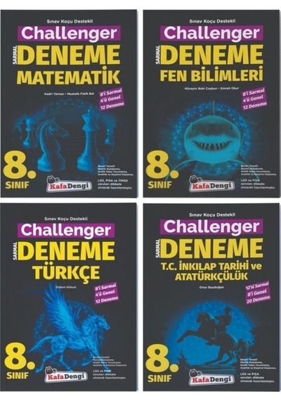 Lgs 8. Sınıf Challengertüm Dersler Deneme Seti