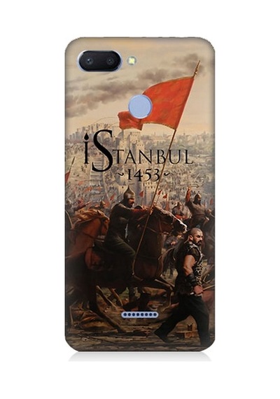 Xiaomi Redmi 6 Uyumlu İstanbul'un Fethi Desenli Silikon Kılıf