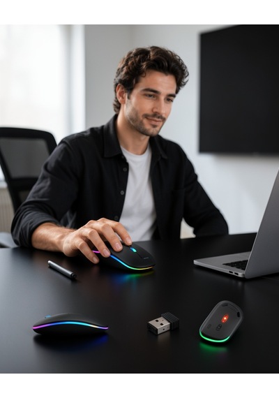 Şarjlı Kablosuz Mouse Pg9009mouse-1 Belirtilmemiş