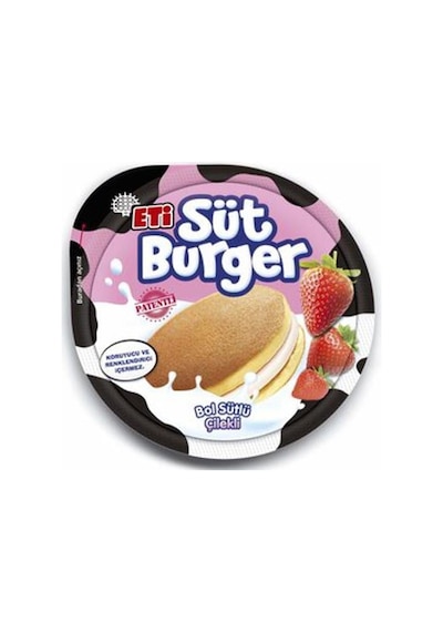 Süt Burger Çilek 35gr