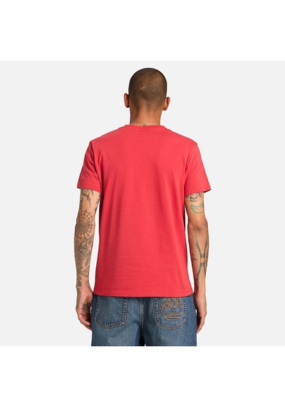 Timberland Dunstan River Short Sleeve Tee Erkek T-shirt-33633 Kırmızı