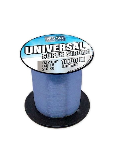 Asso Universal 1000mt Monofilament Misina Mavi Standart - 0.35 Mm