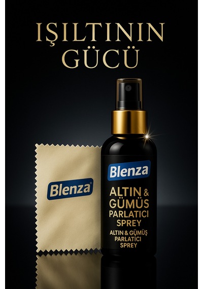 Blenza Mücevher Altın Gümüş Ve Takı Temizleme Parlatma Suyu 50 Ml Diğer