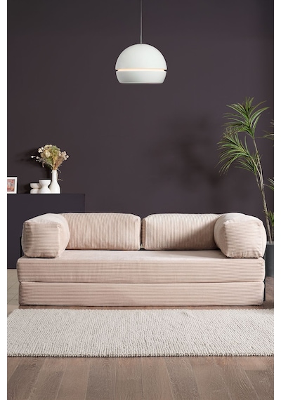 Lounge Aktivite Koltuğu Çok Amaçlı Koltuk Yatak Krem Krem