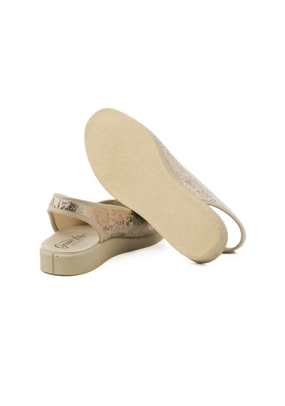 Beıge Sneaker Günlük Kadın 983 Green Life Stretch Women's Footwear Beige Null Bej