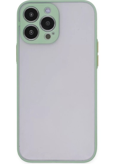 Newface Apple İphone 14 Pro Max Kılıf Montreal Silikon Kapak - Turkuaz