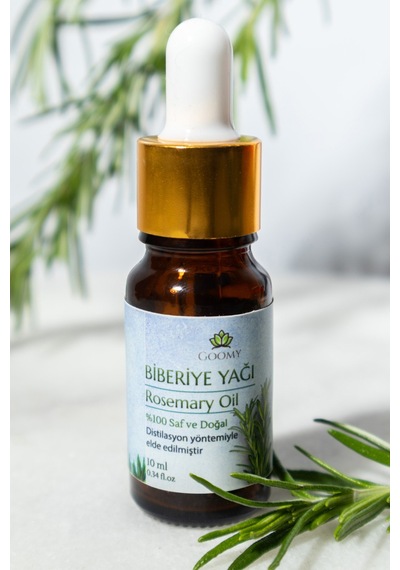 Gommy Biberiye Yağı %100 Doğal Bitkisel Uçucu Yağ Rosemary Oil 10ml 10 ML