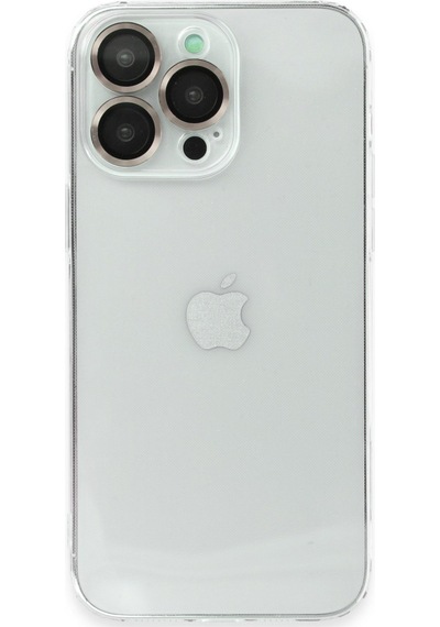 Apple iPhone  Uyumlu- 13 Pro Kılıf Luko Lens Silikon -yeşil