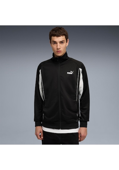 Puma Sport Poly Track Erkek Siyah Dik Yaka Ceket Siyah
