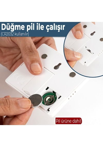 Lexroo Dijital Oda Termometresi Ve Nem Ölçer