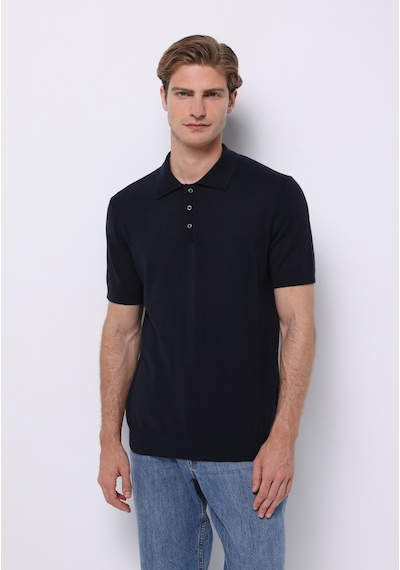 Colin's Colins Regular Fit Polo Yaka Jakarlı Erkek Lacivert Kısa Kol Kazak Cl1076268 Q1.v1 Nav Colin's Colins Regular Fit Polo Yaka Jakarlı Erkek Lacivert Kısa Kol Kazak Cl1076268 Q1.v1 Nav