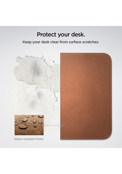 Regnum Orta Boy 25x21cm Mouse Pad Vegan Deri Ld301 Kahverengi - App04761 Spigen Tr li