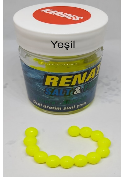 Renatbait Deniz Tatlı Su Levrek Çupra Alabalık Silikon Yem 6 Mm