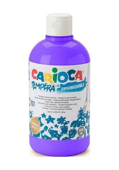 Carioca Tempera Suluboya Süper Yikanabilir Mor 500 ML