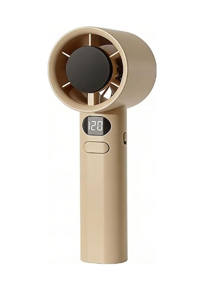 Taşınabilir Mini Fan El Tipi Turbo Vantilatör Gold