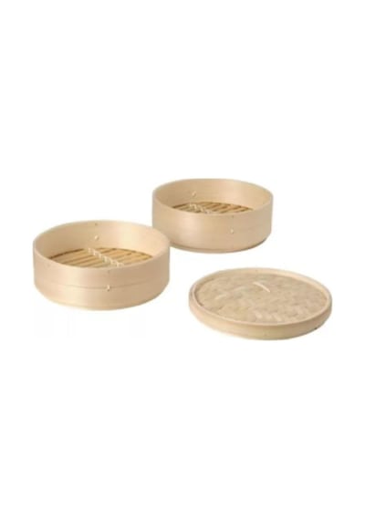 Tr Klockren Buharda Pişirici, Bambu, 23 Cm Çap, 5 Lt Hacim