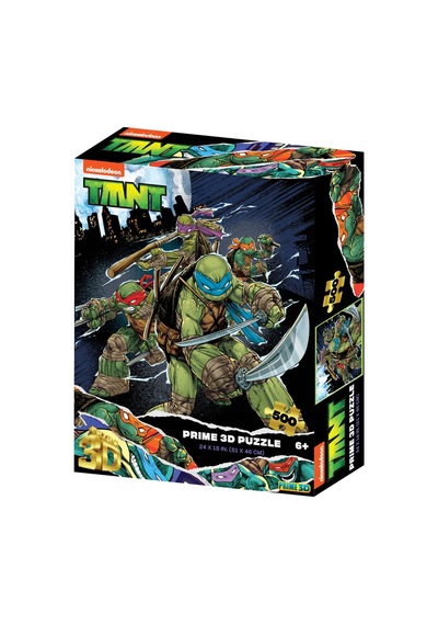 Prime 3d - Ninja Kaplumbağalar 500 Parça Yetişkin Puzzle 32721