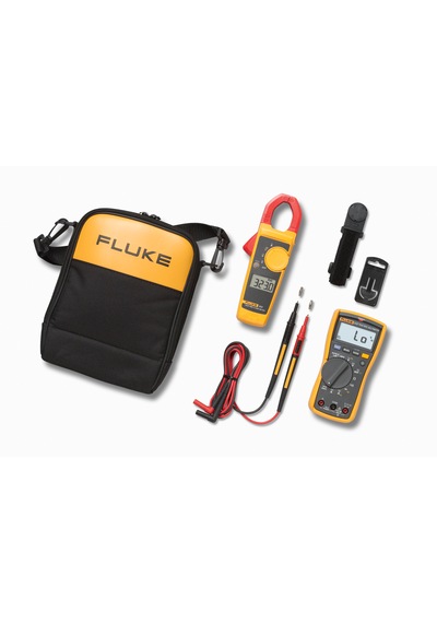 Fluke 117/323 Elektrikçi Kombo Kiti, Dijital Multimetre Ve Pens Ampermetre
