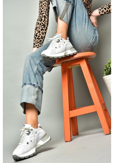 Fox Shoes S312213509 Beyaz Spor Ayakkabı Sneakers Beyaz