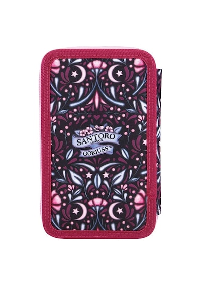 Santoro Gorjuss Fairy Dusk 3 Katlı İçi Dolu Kalem Çantası 607gj33 Çok Renkli