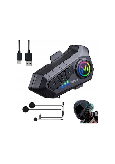 Motobir Y10 Bluetooth Intercom Seti
