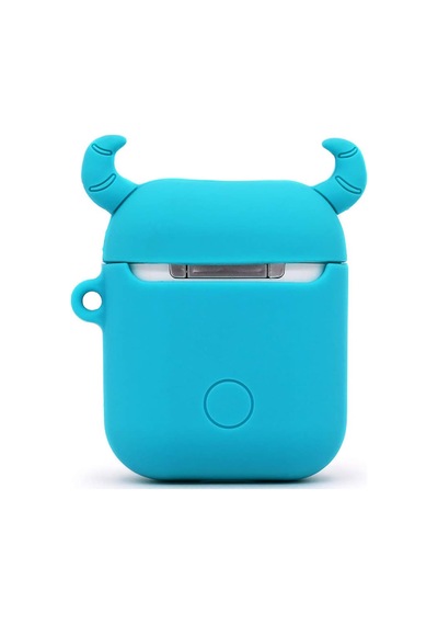 E2M Apple Uyumlu AirPods 1-2 KILIF DEV MONSTER MAVİ