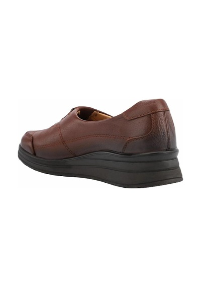 Forelli 21306-h Hefa Taba Kadın Comfort Deri Ayakkabı 6523 Çok Renkli