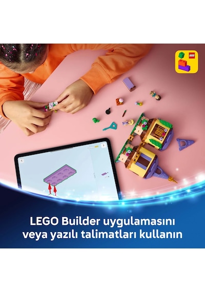 LEGO® ǀ Disney Princess Rapunzel’in Mini Kulesi 43294 – 5 Yaş Üzeri Çocuklar için 3 Karakter İçeren Oyuncak Yapım Seti (171 Parça)