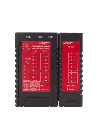 Noyafa Nf-468s Rj45-rj11-poe Destekli Çok Fonksiyonlu Ağ Telefon Kablosu Test Cihazı Belirtilmemis