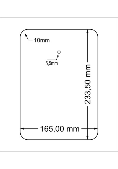 Thisrock 16,5x23,35 Cm Ahşap Tablo 1