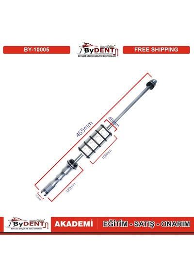 Pdr Boyasız Göçük Düzeltme Çektirme Kolu Vurdurtma Mıknatıslı