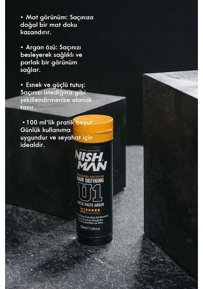 U1 Sert Tutuş Mat Wax / Special Edition 100 Ml