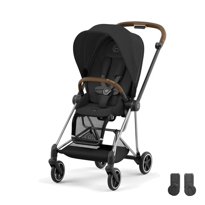 Cybex Mios Chrome Brown Sephia Black