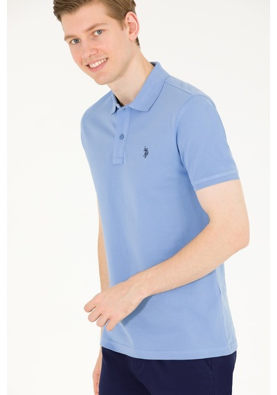 U.s. Polo Assn. Erkek Koyu Mavi Tişört Basic 50262933-vr032 Koyu Mavi