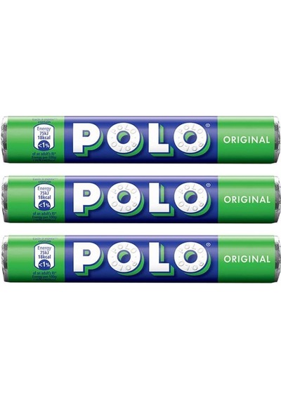 Polo Delikli Naneli Şeker 3 x 34 G