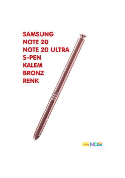 Samsung Galaxy Uyumlu Note 20 Note 20 Ultra S Pen Stylus Dokunmatik Kalem Bronz N980f - N985f