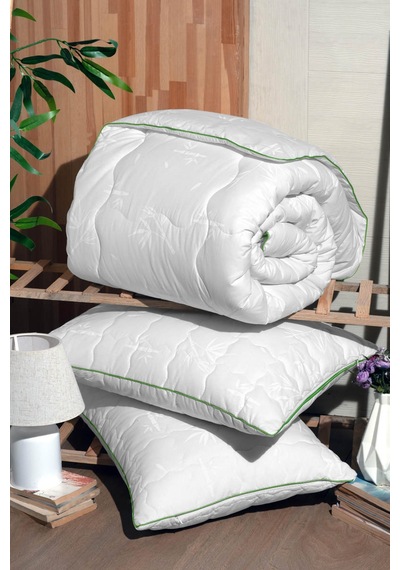 Bamboo Çift Kişilik Yorgan Beyaz