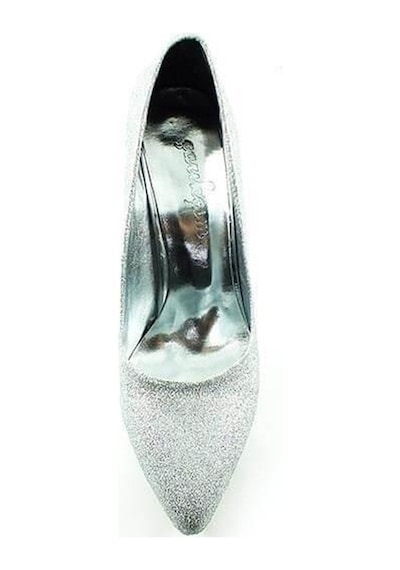 Çarıkçım Stiletto Kadın Ayakkabı Lame-Simli 61 700