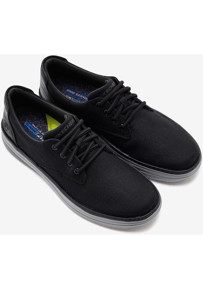 Skechers Hyland - Ratner Erkek Siyah Günlük Ayakkabı 205135 Blk Siyah