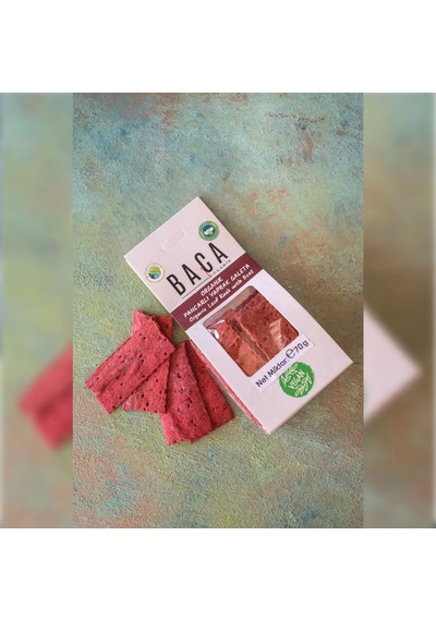Baca Organik Organik Pancarlı vegan Yaprak Galeta 55 G