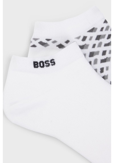 Boss Erkek Çorap 50524521 100 Beyaz Beyaz