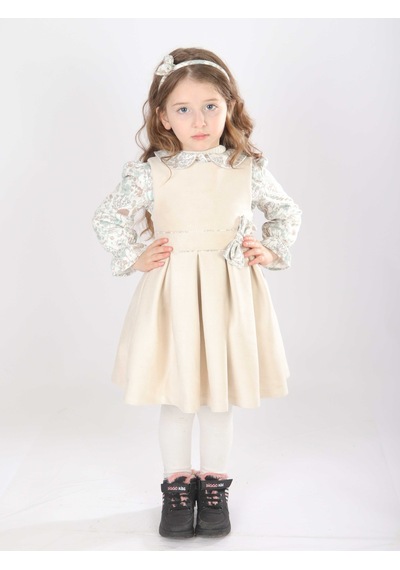 Xo Kids Kız Çocuk Elbise 1-5 Yaş 4828 Mint