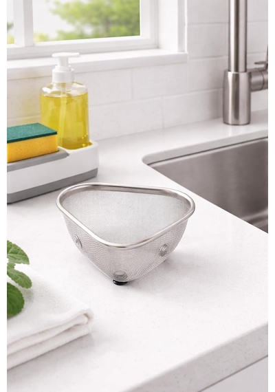 Busstier Ayaklı Lavabo Süzgeci Mutfak Ve Banyo İçin Metal File Gider Süzgeci Gıda Artığı Ve Saç Tutucu Drenaj Diğer