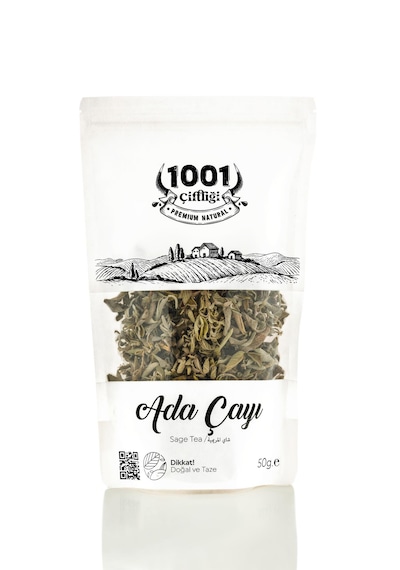 1001 Çiftliği Adaçayı 50gr Analizli