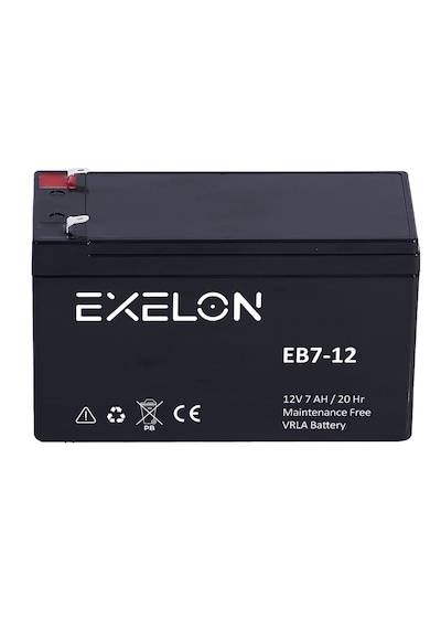 Exelon 12v 7ah Agm Kuru Akü 2025 Üretim