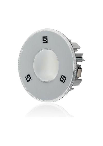 Sanel 12v-24v Spot Tavan Lambası 6 Ledli 6500k Beyaz 6 X 3w 75 Mm Butonsuz